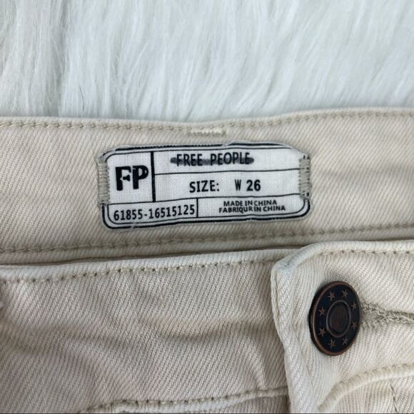 Free People Natural Lauren Canyon Flare Jeans - Picture 6 of 7